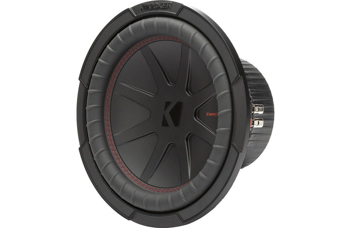 Kicker 48CWR102: 10" 2 Ω CompR-Series Thin DVC Subwoofer