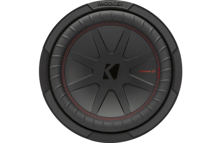 Kicker 48CWR102: 10" 2 Ω CompR-Series Thin DVC Subwoofer