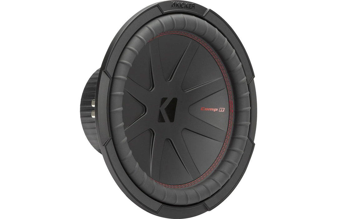 Kicker 48CWR122: 12" 2 Ω CompR-Series Thin DVC Subwoofer