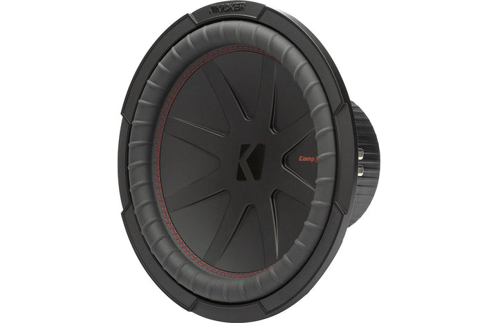 Kicker 48CWR122: 12" 2 Ω CompR-Series Thin DVC Subwoofer