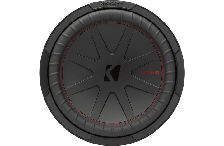 Kicker 48CWR122: 12" 2 Ω CompR-Series Thin DVC Subwoofer