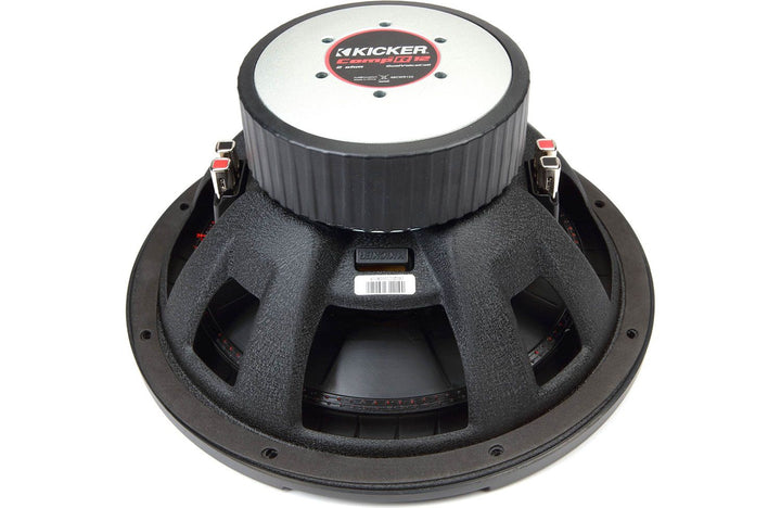 Kicker 48CWR124: 12" 4 Ω CompR-Series Thin DVC Subwoofer