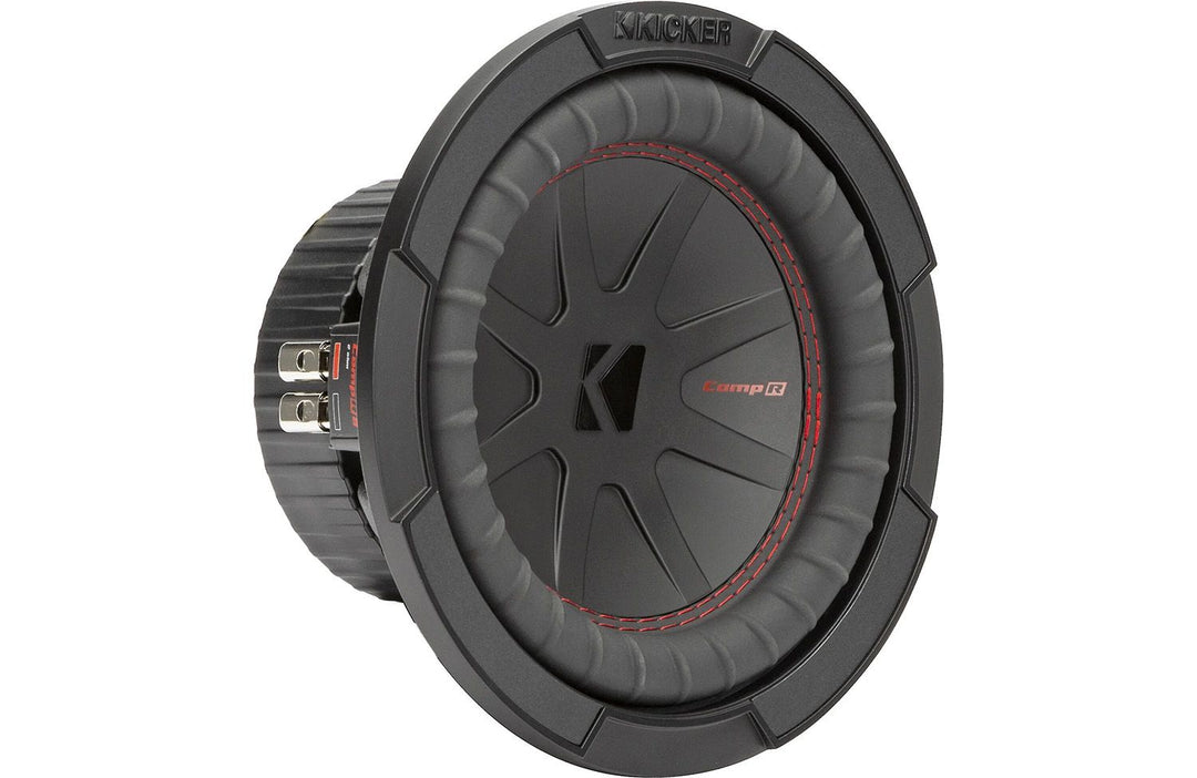Kicker 48CWR82: 8" 2 Ω CompR-Series Thin DVC Subwoofer