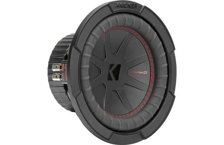 Kicker 48CWR82: 8" 2 Ω CompR-Series Thin DVC Subwoofer