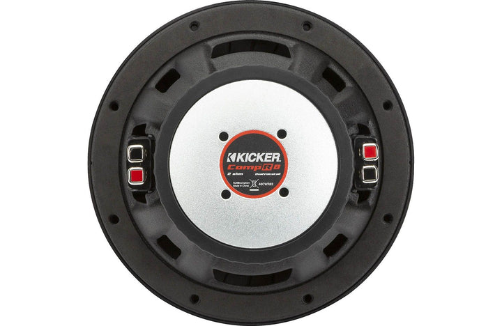 Kicker 48CWR82: 8" 2 Ω CompR-Series Thin DVC Subwoofer