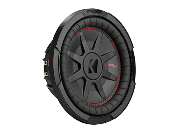 Kicker 48CWRT104: 10" CompRT-Series 400 W RMS Dual 4-Ohms Subwoofer