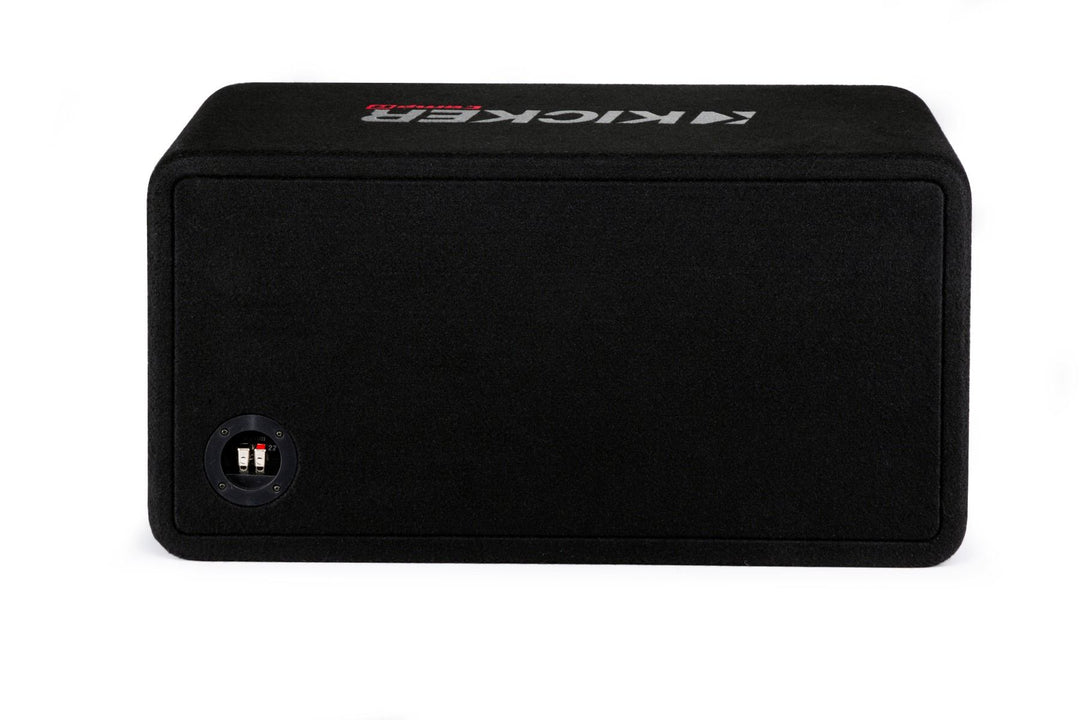 Kicker 48DCWR122: 12" 2 Ω CompR-Series Dual Vented Subwoofer Enclosure