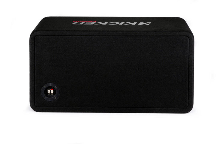 Kicker 48DCWR122: 12" 2 Ω CompR-Series Dual Vented Subwoofer Enclosure