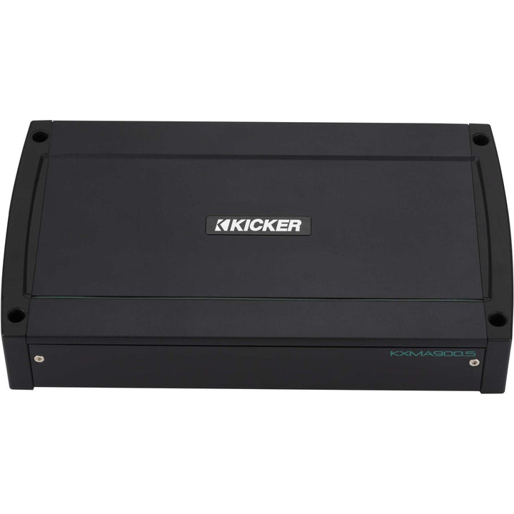 Kicker 48KXMA9005: 5-Channel 125 W RMS x 4 + 400 W RMS x 1 Marine Amplifier