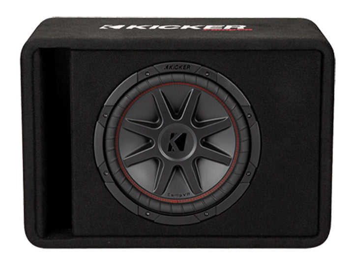 Kicker 48VCVR122: 12" Single CompVR-Series 400 W RMS 2-Ohms Vented Enclosure