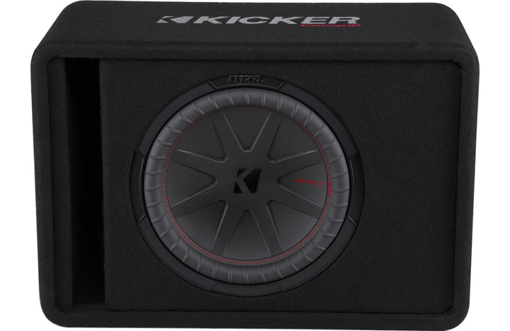 Kicker 48VCWR122: 12" Single CompR-Series 500 W RMS 2-Ohms Vented Enclosure