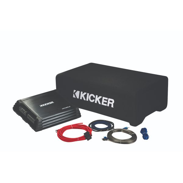 Kicker 49KKPDF212: 12" Kick Pack Down-Firing Subwoofer Enclosure