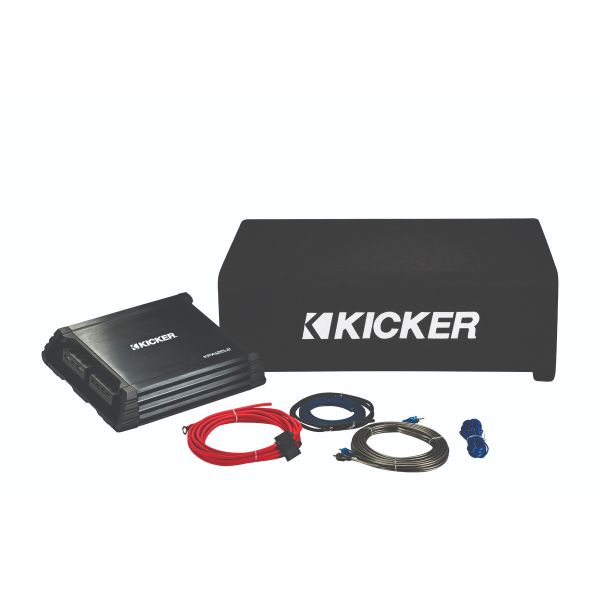 Kicker 49KKPDF212: 12" Kick Pack Down-Firing Subwoofer Enclosure