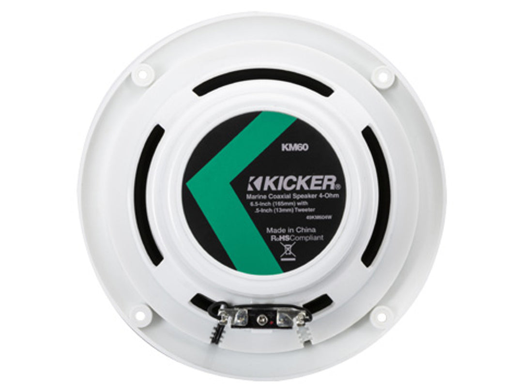 Kicker 49KM604W: 6.5" 2-Way Marine Speakers