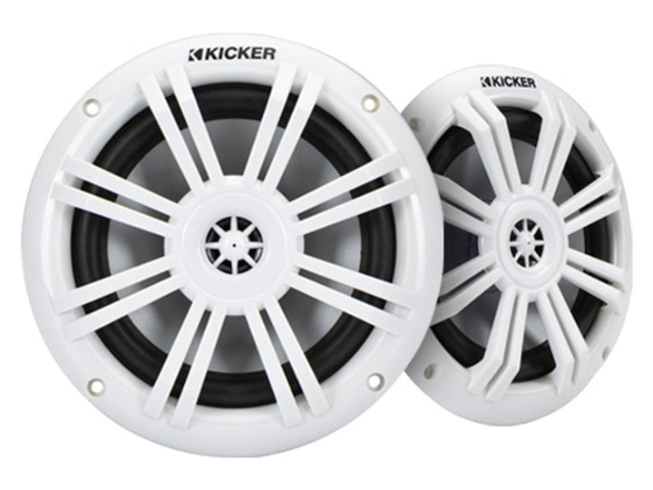 Kicker 49KM604W: 6.5" 2-Way Marine Speakers