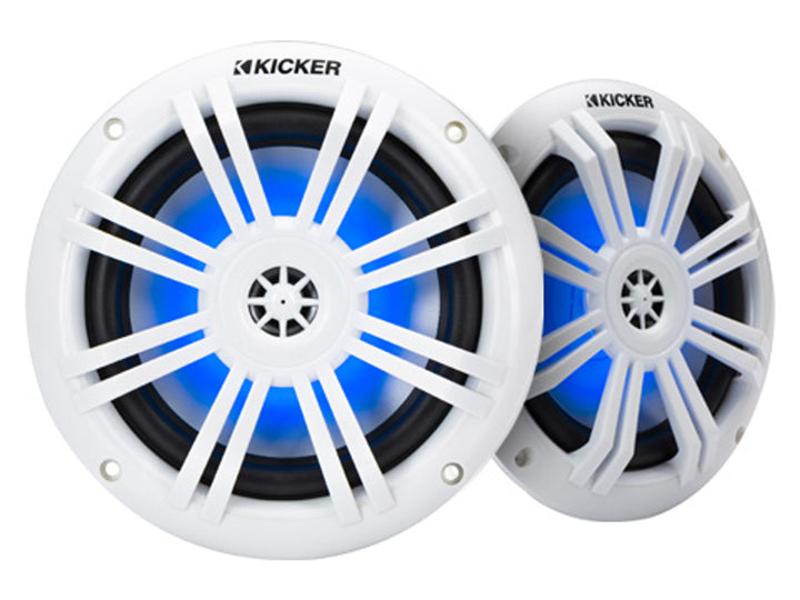 Kicker 49KM604WL: 6.5" 2-Way Marine Speakers