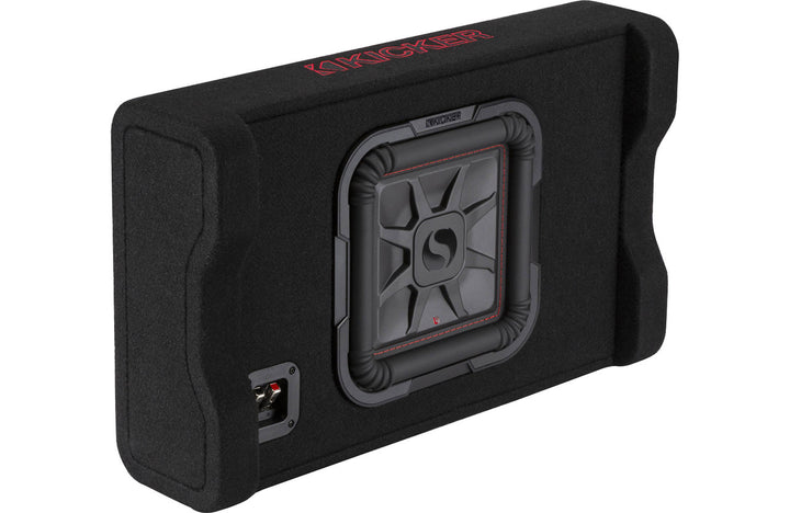 Kicker 49L7TDF102: 10" 500 W RMS Compact Down-Firing Loaded Enclosure