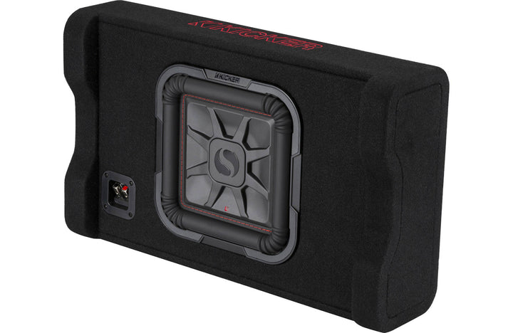 Kicker 49L7TDF102: 10" 500 W RMS Compact Down-Firing Loaded Enclosure