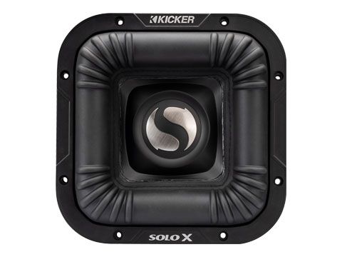 Kicker 49L7X81: 8" 1 Ω L7X-Series SoloX Ferrite Competition Subwoofer