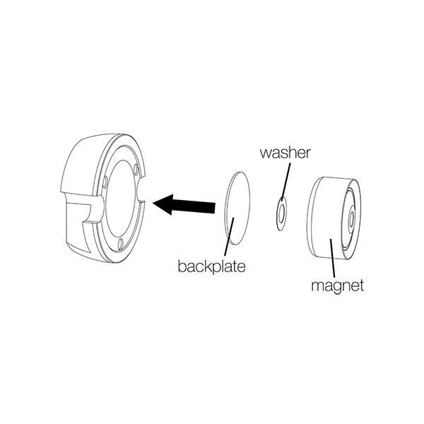 Kicker 49ST3TRK: 1" Street-Series Replacement Tweeter Diaphragm