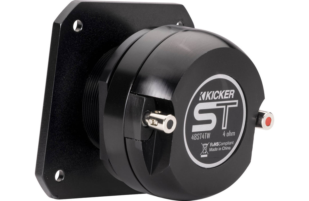 Kicker 49ST4TW: 1.5" Single ST-Series 50 W RMS Aluminum Dome Bullet Tweeter