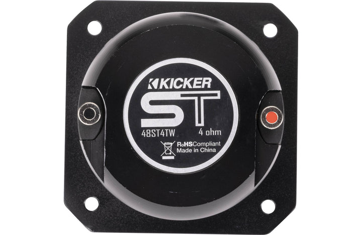 Kicker 49ST4TW: 1.5" Single ST-Series 50 W RMS Aluminum Dome Bullet Tweeter