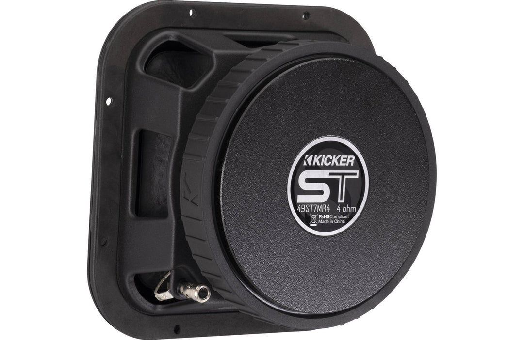 Kicker 49ST7MR4: 7" ST-Series 250 W RMS 4-Ohms Midrange Speakers