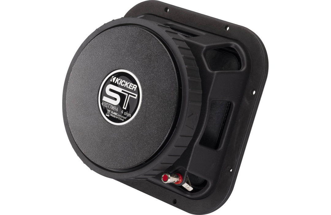 Kicker 49ST7MR4: 7" ST-Series 250 W RMS 4-Ohms Midrange Speakers