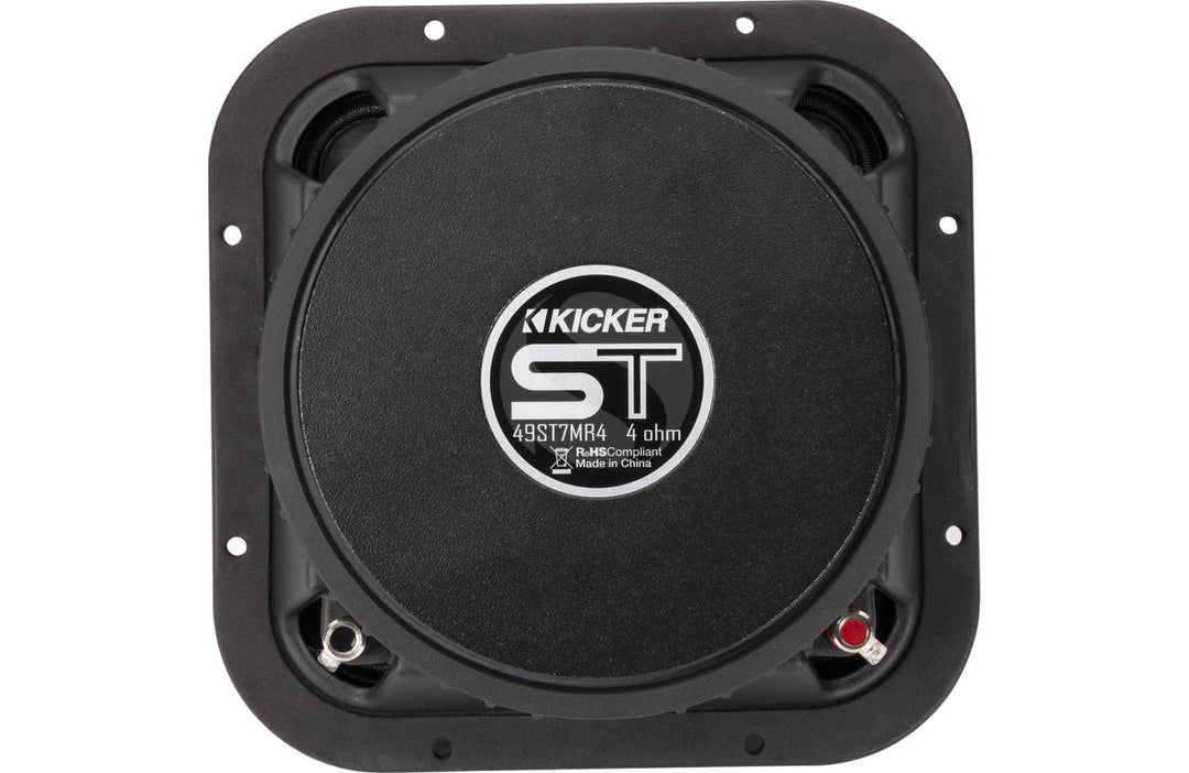 Kicker 49ST7MR4: 7" ST-Series 250 W RMS 4-Ohms Midrange Speakers