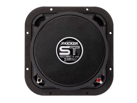 Kicker 49ST7MR8: 7" 8 Ω Street-Series Pair Square Mid-Range Speakers