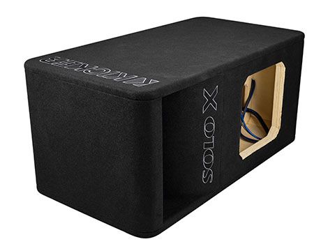 Kicker 49VUL7X12: 12" L7X-Series Single Unloaded Enclosure