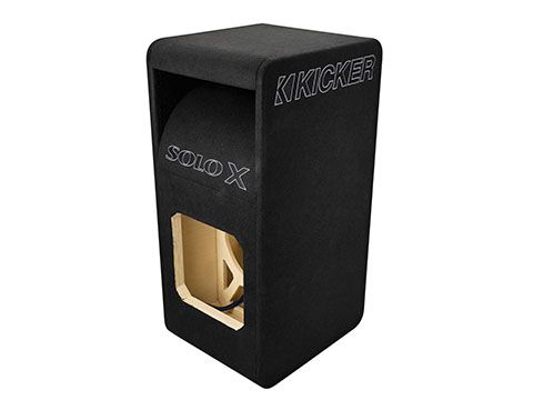 Kicker 49VUL7X12: 12" L7X-Series Single Unloaded Enclosure