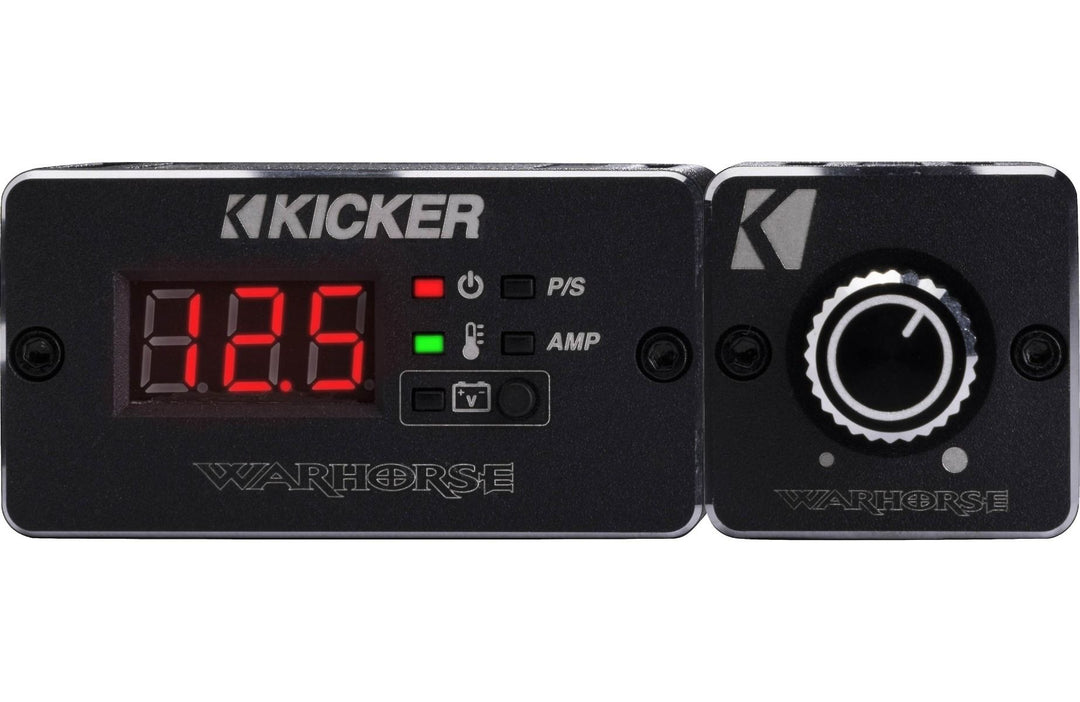 Kicker 49WXA36001: 3600 W Class-D Mono Subwoofer Amplifier