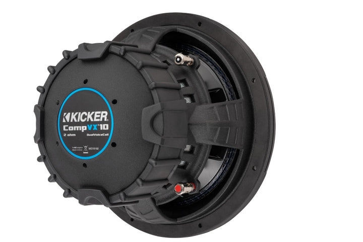 Kicker 50CVX102: 10" 2 Ω CompVX-Series DVC Subwoofer