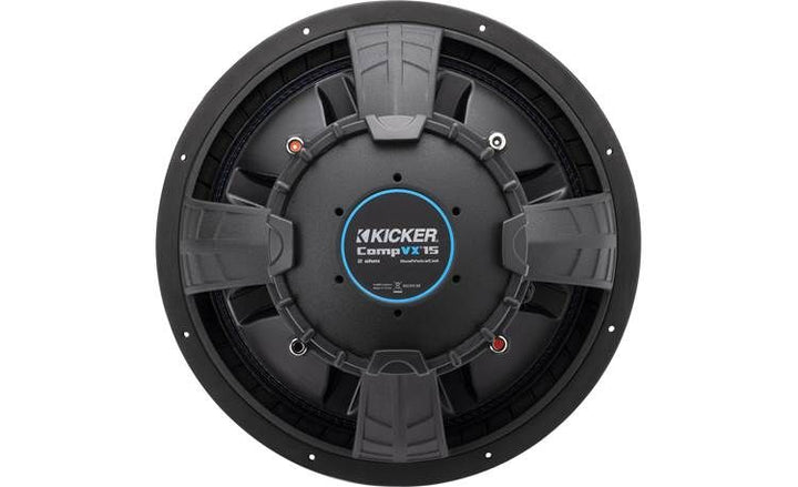 Kicker 50CVX152: 15" 2 Ω CompVX-Series DVC Subwoofer