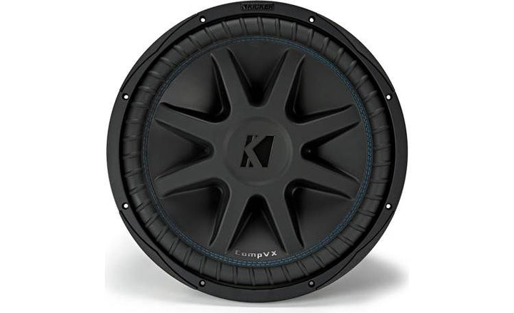 Kicker 50CVX152: 15" 2 Ω CompVX-Series DVC Subwoofer