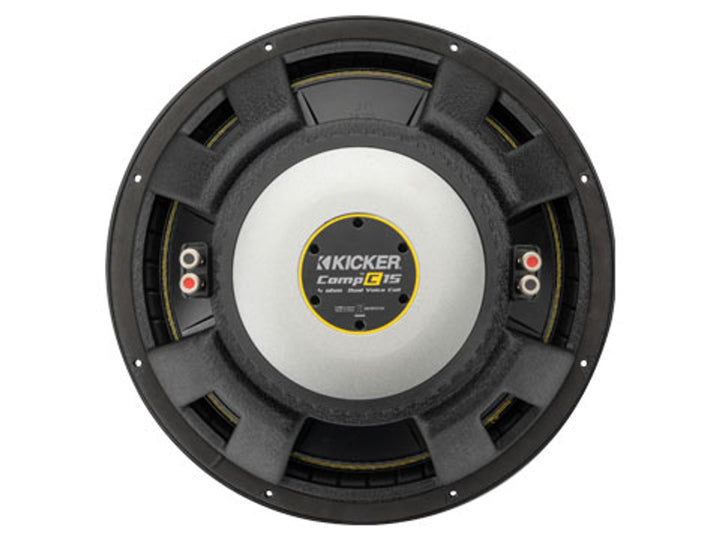 Kicker 50CWCD154: 15" CompC-Series 600 W RMS Dual 4-Ohms Subwoofer