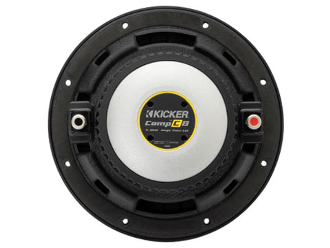 Kicker 50CWCS84: 8" CompC-Series 200 W RMS 4-Ohms SVC Subwoofer