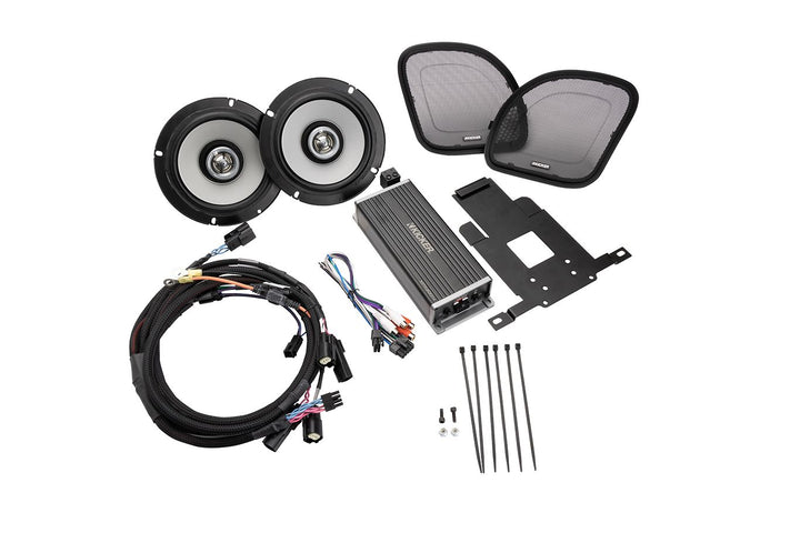 Kicker 50HDR154: 6.5" 4-Channel Harley Davidson Road Glide Audio Kit