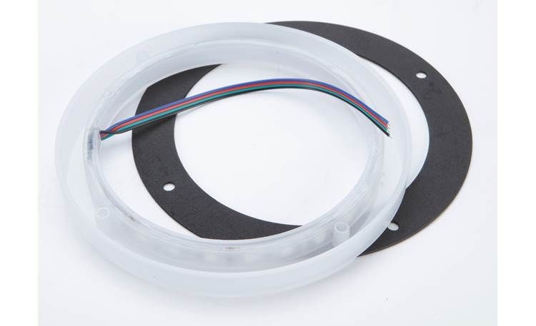 Kicker 50KLSR65: 6.5" KLSR-Series Weatherproof LED Lighted Pair Speaker Rings