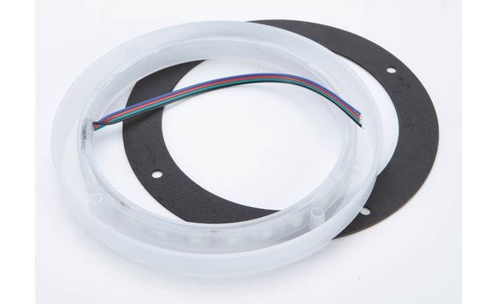 Kicker 50KLSR65: 6.5" KLSR-Series Weatherproof LED Lighted Pair Speaker Rings