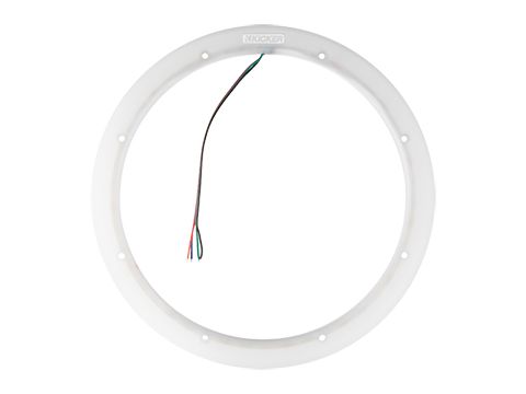 Kicker 50KLSR65: 6.5" KLSR-Series Weatherproof LED Lighted Pair Speaker Rings