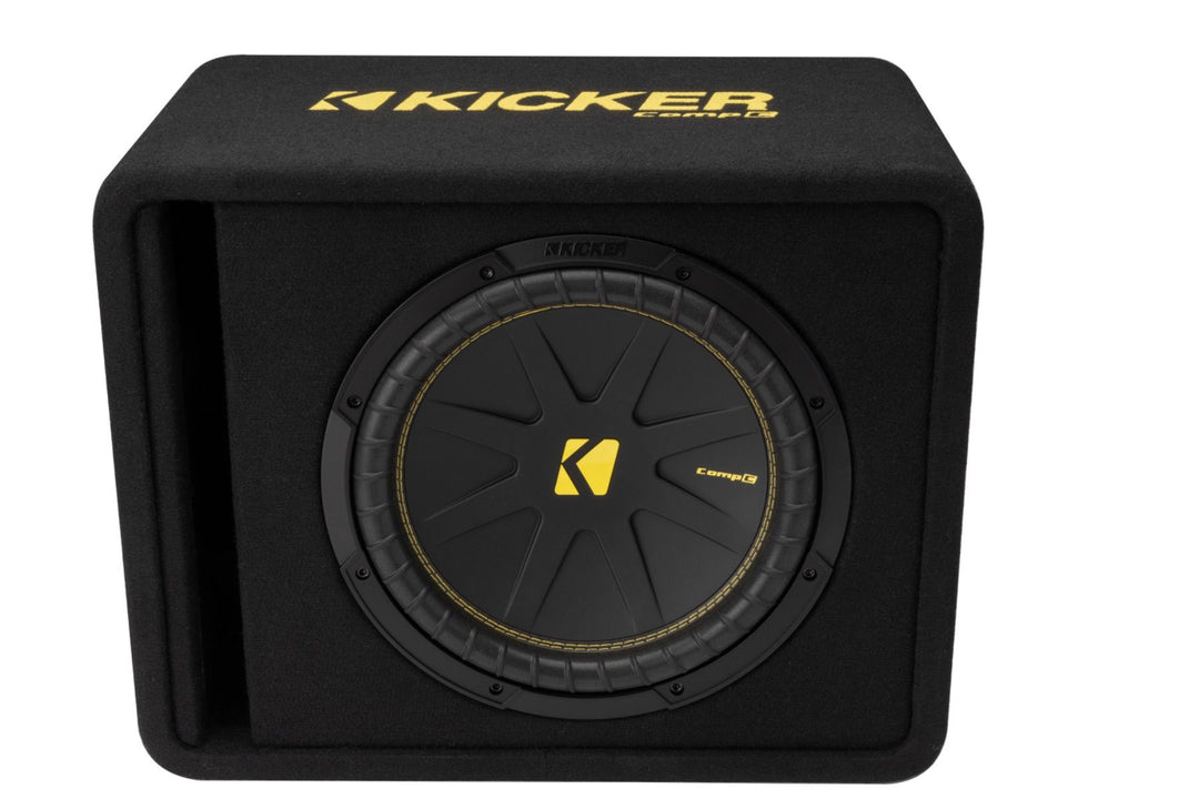 Kicker 50VCWC122: 12" 2 Ω CompC-Series Vented Subwoofer Enclosure