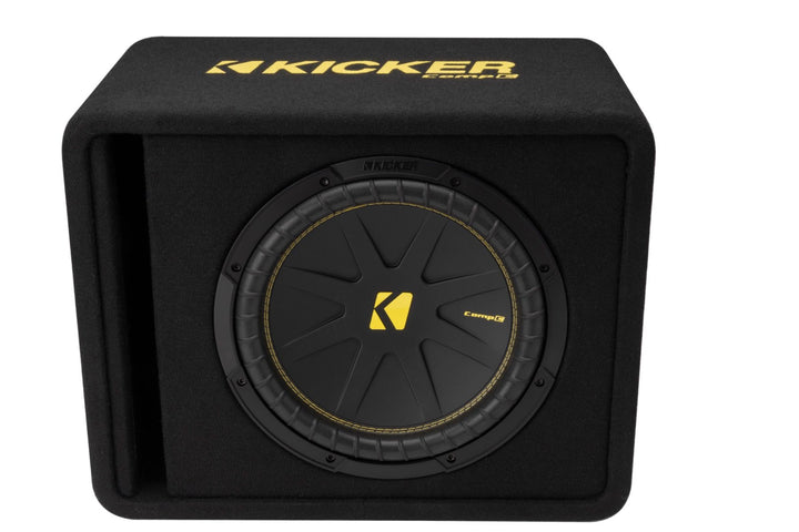 Kicker 50VCWC122: 12" 2 Ω CompC-Series Vented Subwoofer Enclosure
