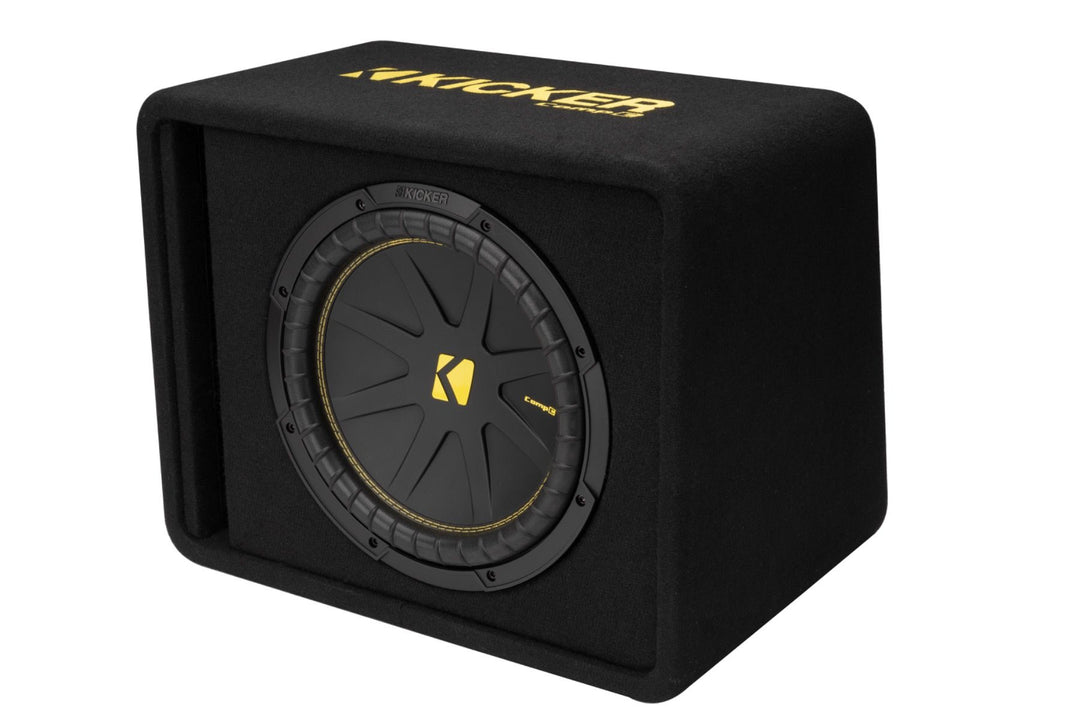 Kicker 50VCWC122: 12" 2 Ω CompC-Series Vented Subwoofer Enclosure