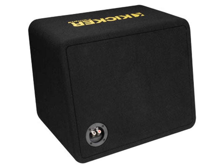 Kicker 50VCWC124: 12" Single CompC-Series 300 W RMS 4-Ohms Loaded Enclosure