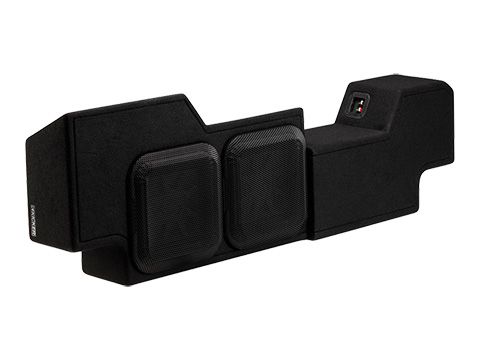 Kicker 51K5RDL7T102: 10" 2 Ω L7T-Series Dual Custom-Fit Up-Firing Subwoofer Enclosure