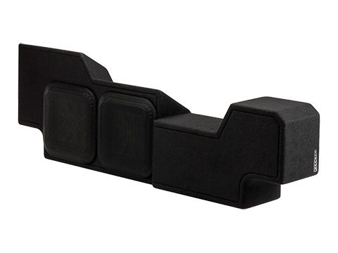 Kicker 51K5RDL7T102: 10" 2 Ω L7T-Series Dual Custom-Fit Up-Firing Subwoofer Enclosure