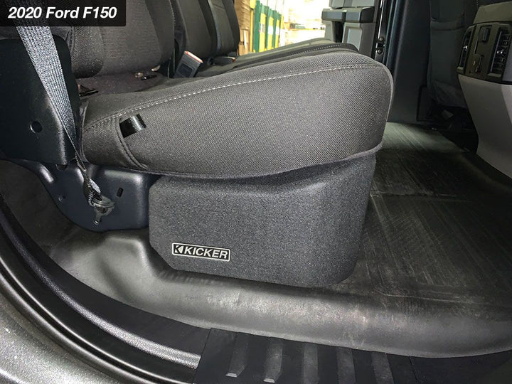 Kicker 51KFDL7T102: 10" 2 Ω L7T-Series Dual Custom-Fit Down-Firing Subwoofer Enclosure