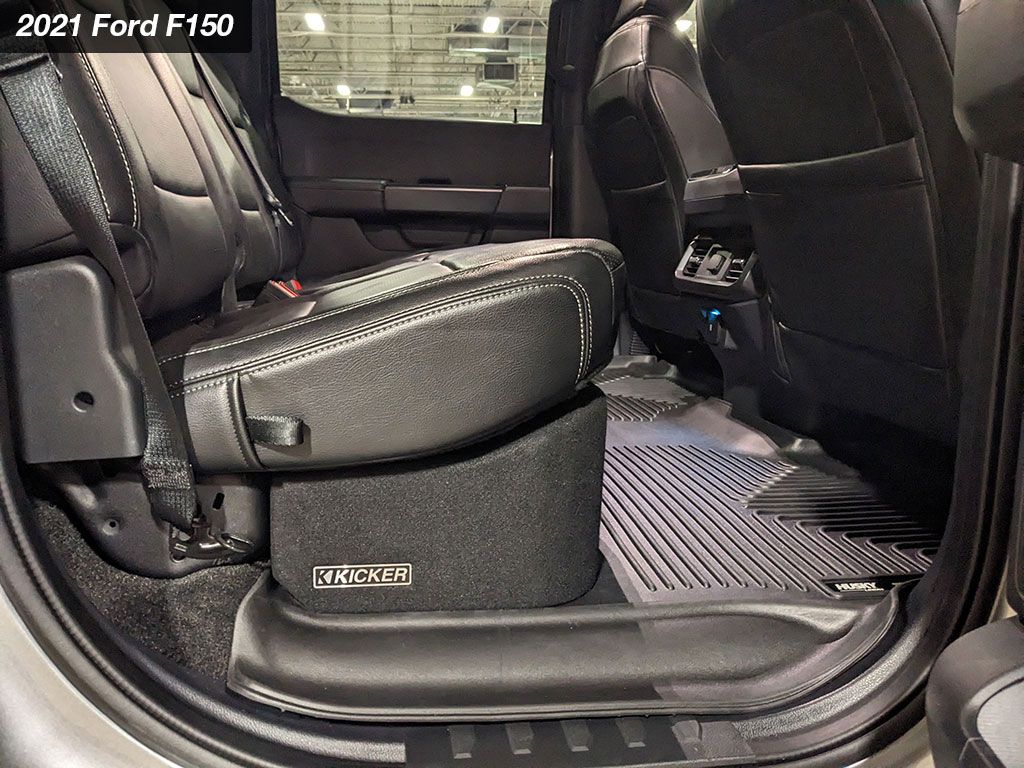 Kicker 51KFDL7T102: 10" 2 Ω L7T-Series Dual Custom-Fit Down-Firing Subwoofer Enclosure
